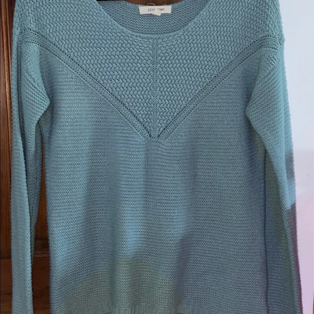 Blue sweater